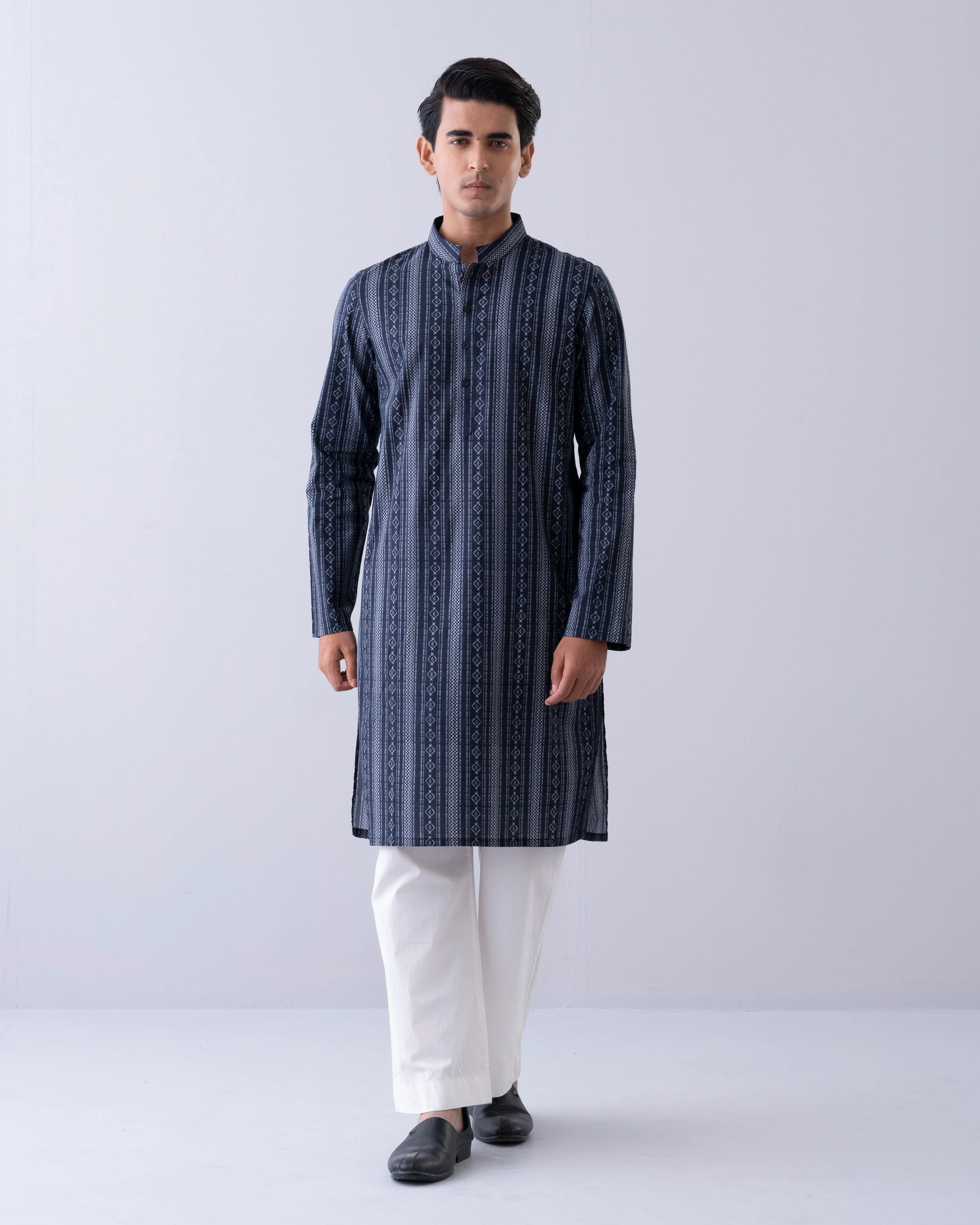 Regular Fit Printed Panjabi