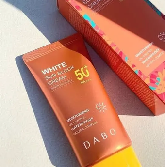 Dabo White Sun Block Power Sun Shield