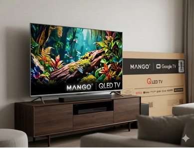 Mango 55 Inch Google QLED TV FIFA World Cup 2026 Version