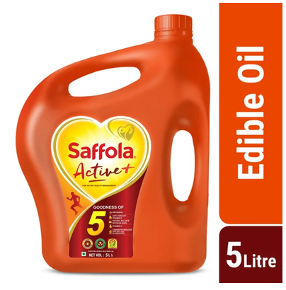 Saffola Active Oil (Rice Bran Oil) 5 Litre