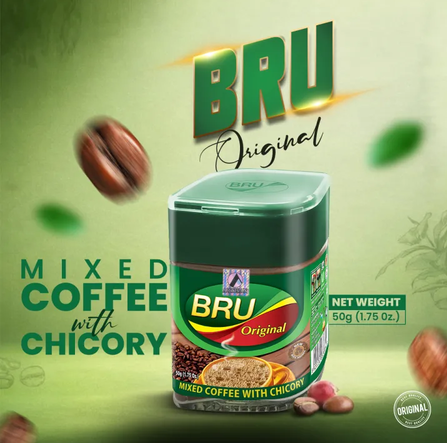 Bru Original Mixed Coffee with Chicory-Coffee