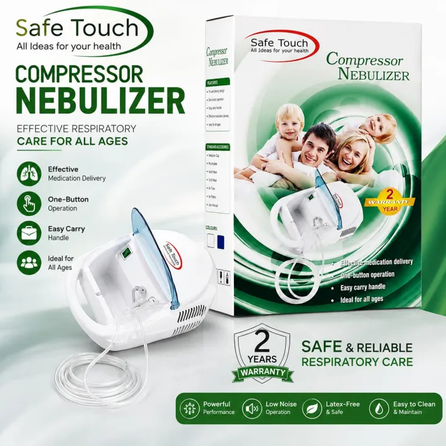 Safe Touch Compressor Nebulizer Advanced Respiratory Care for the Whole Family