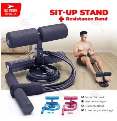 Abdominal Trainer, AB Training Auxiliary | Sit Down Suction Head Resistance Band Exercise Equipment - Portable Multifunctional Stomach Training Machine, Core Strength for Women, Men